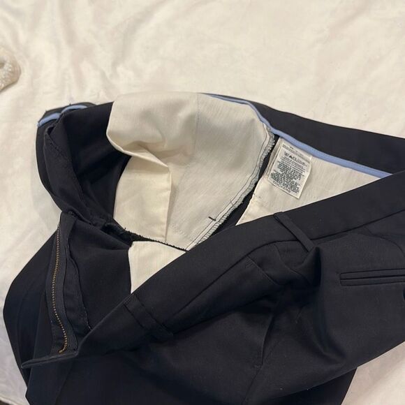 Dockers Chino Pants - cotton - black 34/32 - flat front - Picture 7 of 8